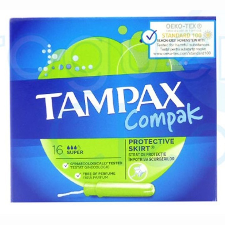 Tampax Compak Super 16 Servicios