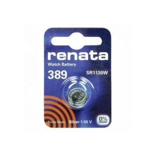 Pila Boton 389 Renata Silver
