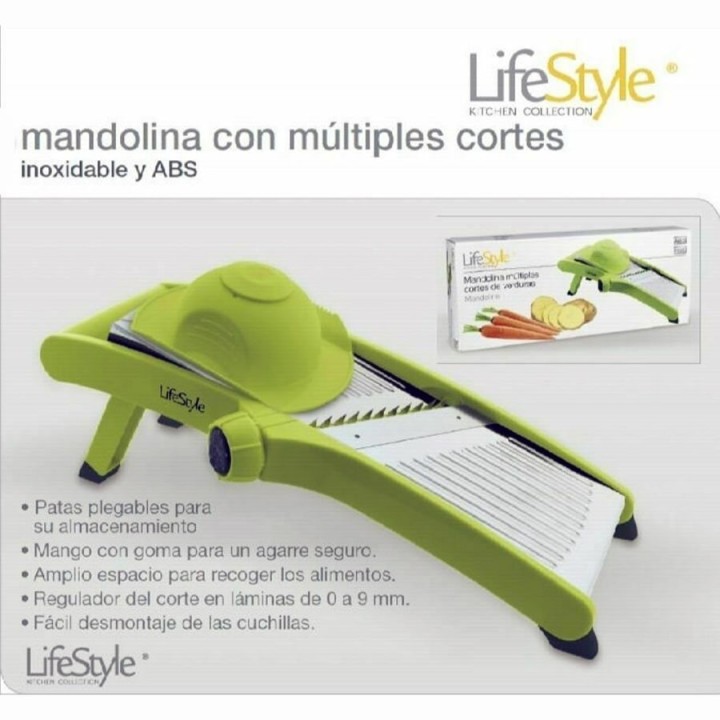 Mandolina con Multiples Cortes para Verdura