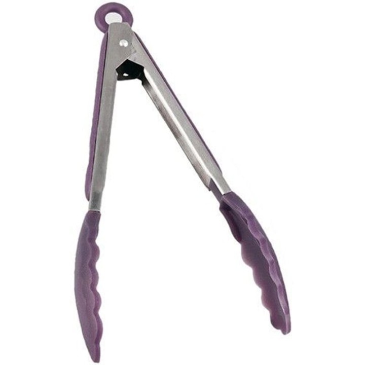 Pinza silicona Inox 30cm