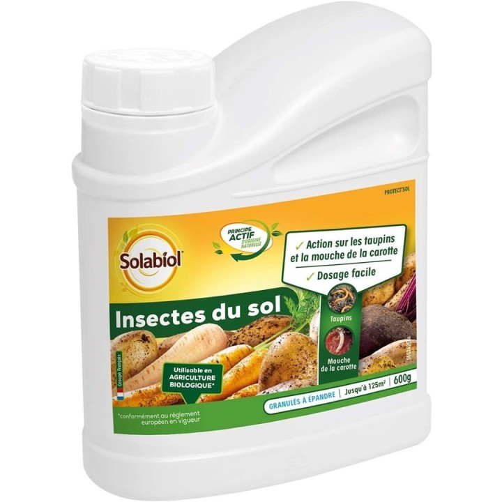 Insecticida de Suelo Granulado Solabiol 600gr