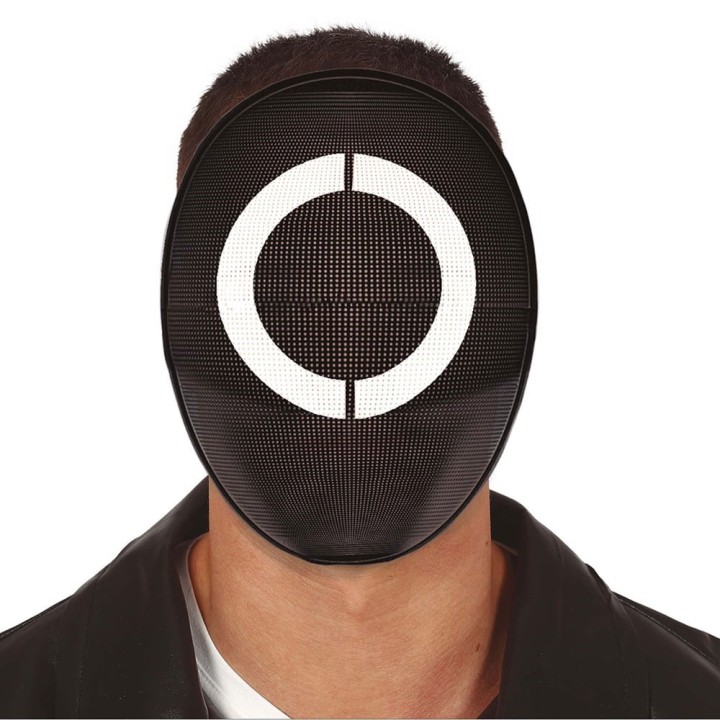 Mascara Circulo del Juego del Calamar Adulto