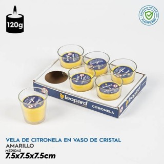 Vela Citronela Antimosquitos