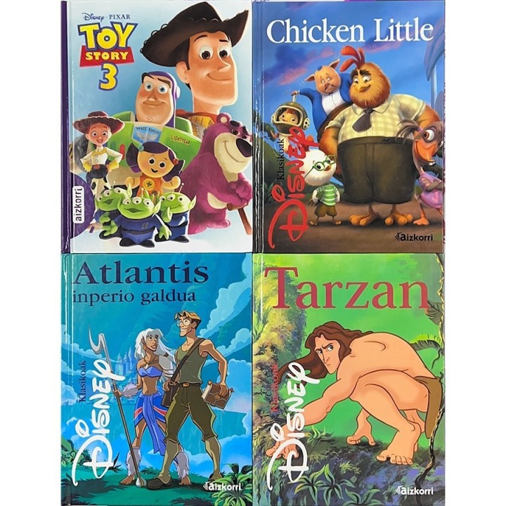 Cuentos Surtidos Disney Euskera