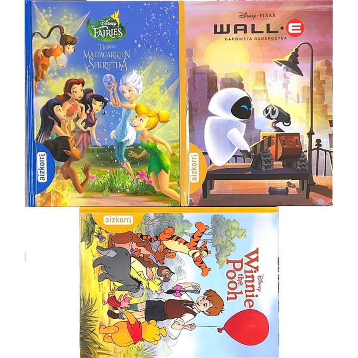 Cuentos Surtidos Disney Euskera