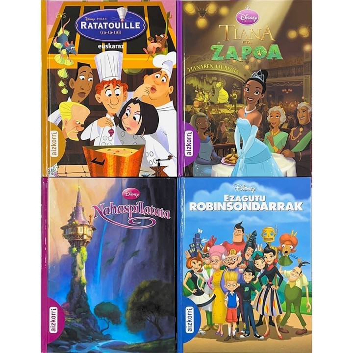 Cuentos Surtidos Disney Euskera