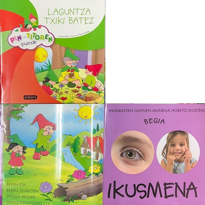 Cuento en Euskera PIN ata TITOREN