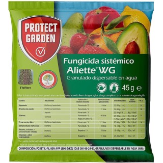 Fungicida Sistemico Aliette WG Protect Garden 45g