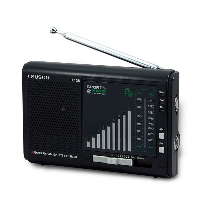Radio AM/FM Con Retraso hasta 8 seg.