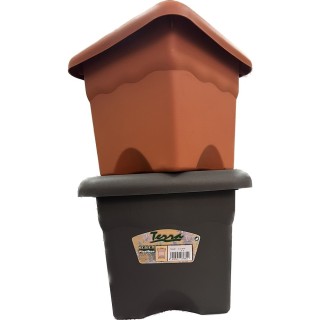 Maceta Cuadrada 22cm