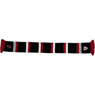 Bufanda Oficial Tricotada Negra Escudo/Leon