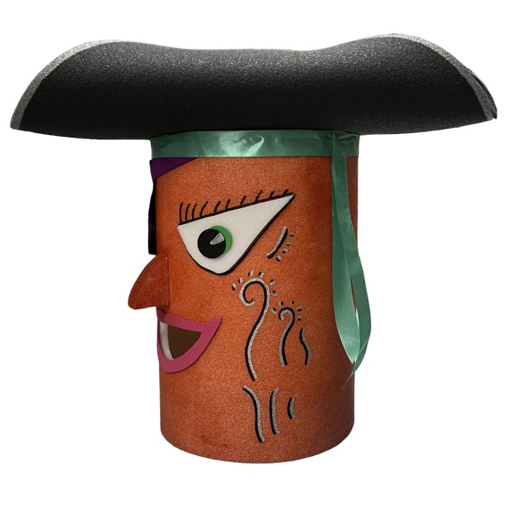 Cabezudo Pirata Neska Ref001