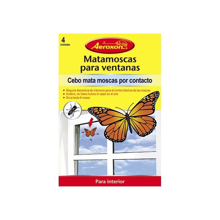 Matamoscas Para Ventanas 4 u.