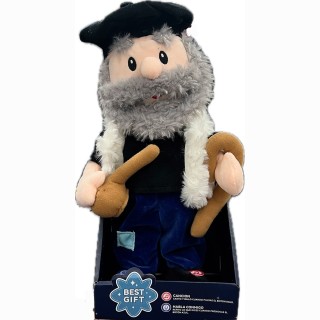 Peluche Olentzero con Musica y Grabacion