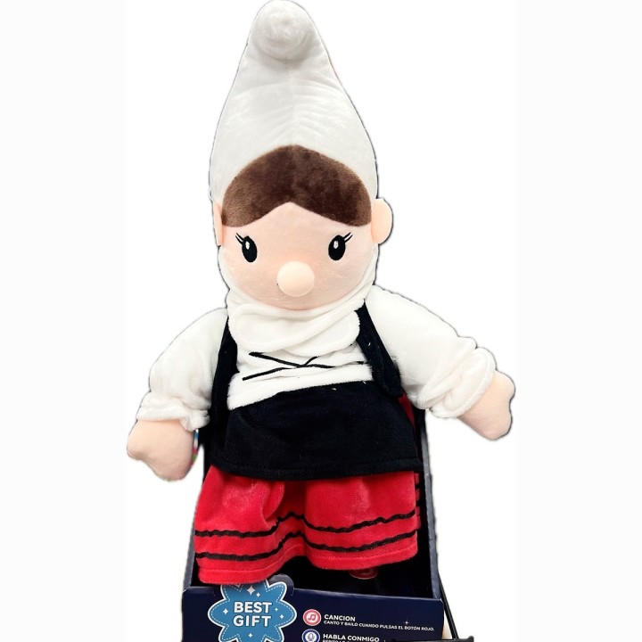 Peluche Mari Domingi con Musica y Grabacion