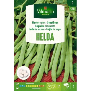 Judia Helda Vilmorin 80gr. - Semillas de Judía de Enrame de Calidad
