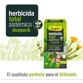 Herbicida Total Sistemico 25 25ml Duopack Flower - Control de Malezas