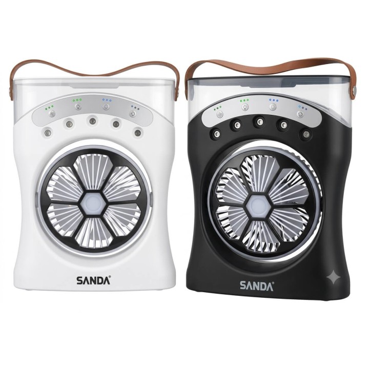 Ventilador de Refrigeracion Miniatura Sanda SD-6628 - Portátil y con Humidificador