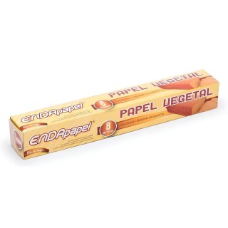Papel Horno Vegetal 15m - Antiadherente ENDAPAPEL hasta 220°C