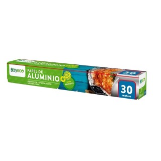 Papel de Aluminio 30m BAYECO - Extra Resistente para Cocina