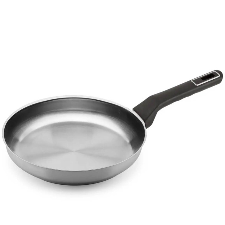 Sarten Inox Sanux 28cm Induccion - Acero Inoxidable Profesional