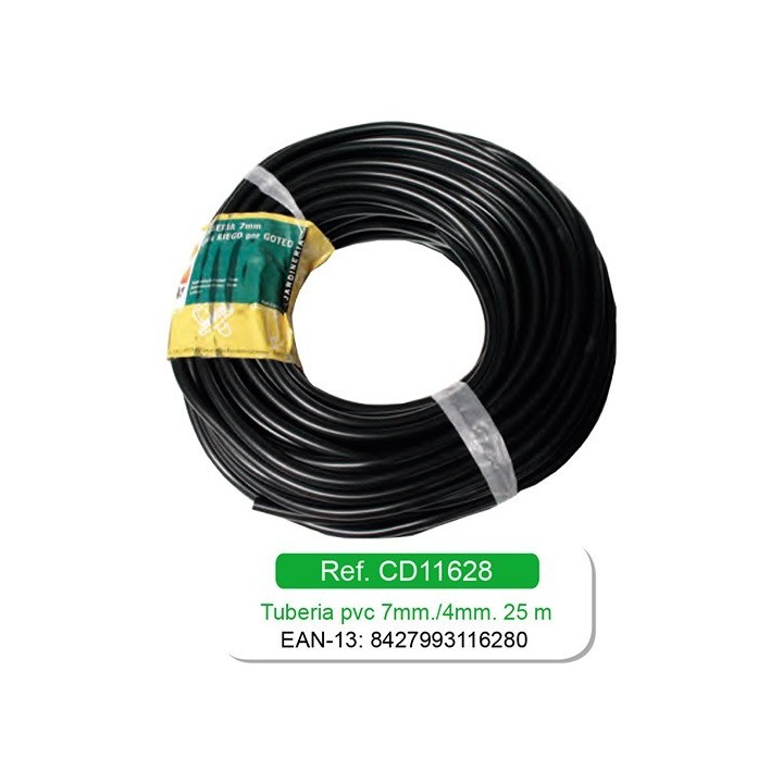 Tuberia PCV 7mm/4mm 25m