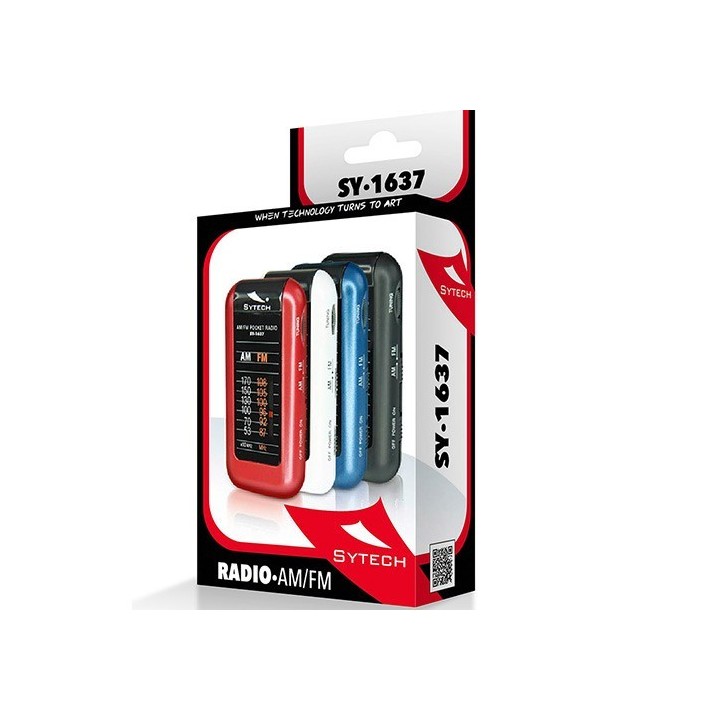 Radio AM/FM SY1637 Sytech