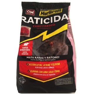 Raticida Muribrom Cebo Fresco 1K