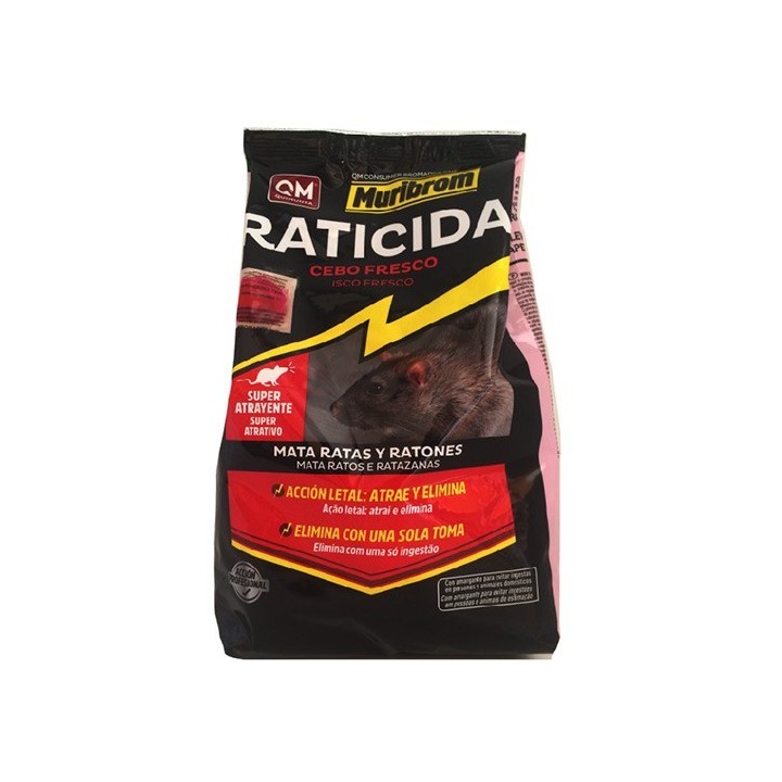 Raticida Muribrom Cebo Fresco 1K