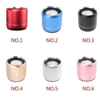 Mini altavoz Bluetooth inalámbrico pequeño.