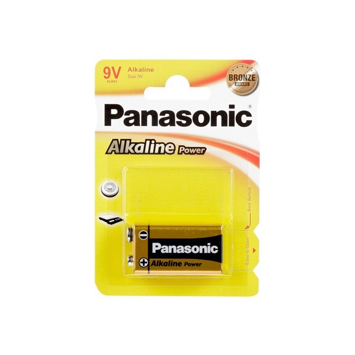 Pilas 9v panasonic
