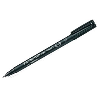 Rotulador Lumocolor F negro