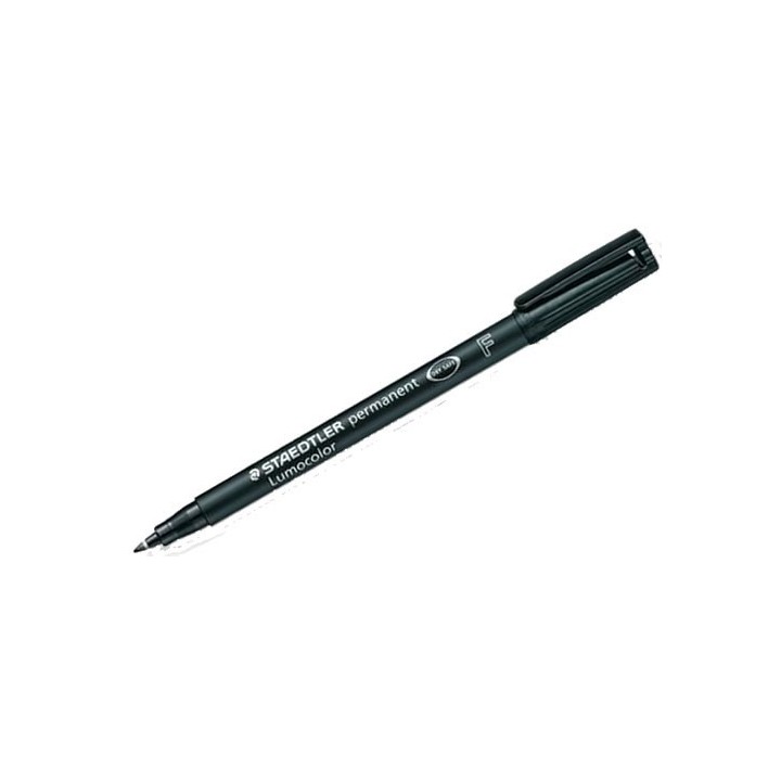 Rotulador Lumocolor F negro