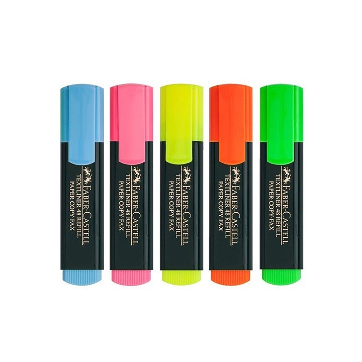 Marcador  Fluorescente Faber-Castell