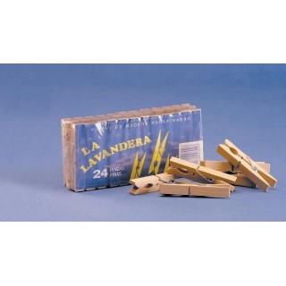 Pinza Madera 24u