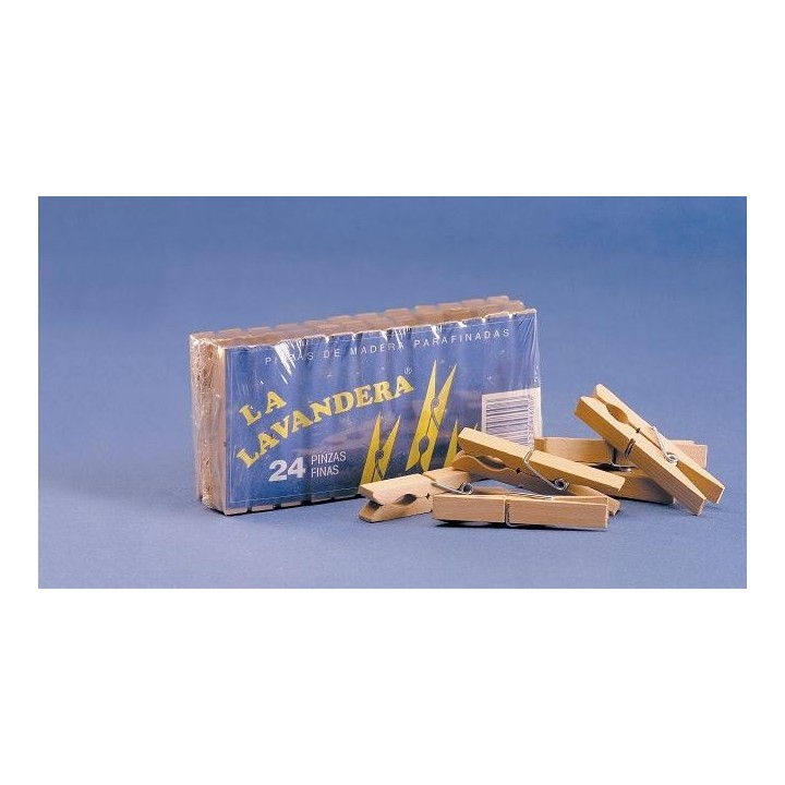 Pinza Madera 24u