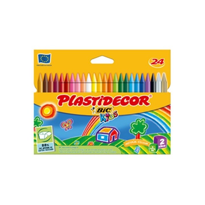 Pinturas Plastidecor 24 Colores