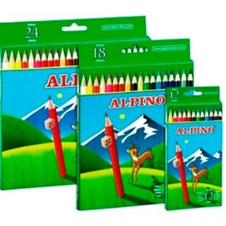 Pinturas Alpino 12 colores