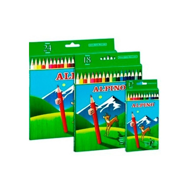 Pinturas Alpino 12 colores