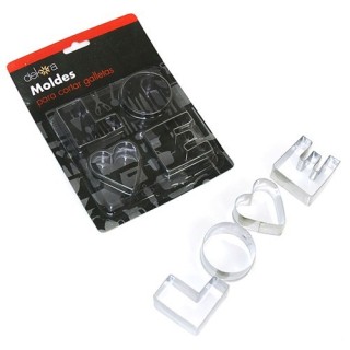 Moldes Para Cortar Galletas LOVE