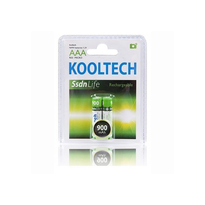 Pila recargable AAA 2u. Kooltech