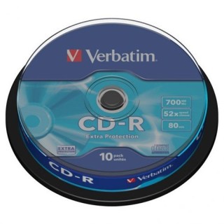 Tarrina Cds Vervatim 10u.