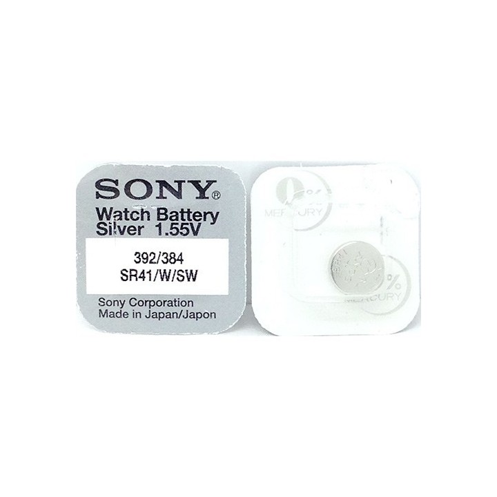 Pila Boton 392 Sony