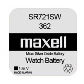 Pila Boton 362 Maxel Oxido Plata