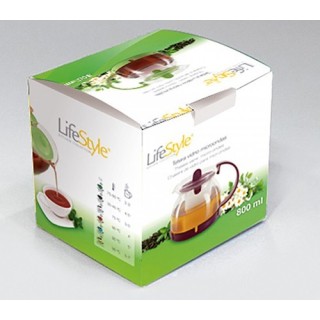 Tetera Vidrio Microondas 800ml