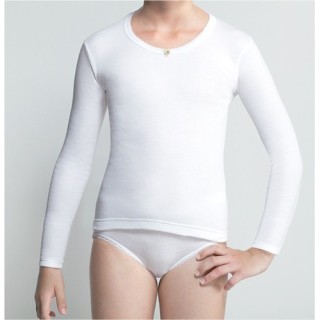 Camiseta Niña Felpa M/L