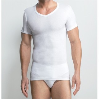Camiseta Caballero M/C Cuello Pico