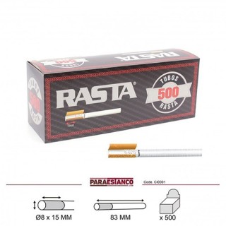 Tubos cigarrillos 425 75un. Rasta