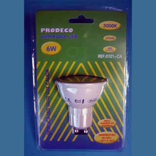 Dicroica Led GU10 Led 6W