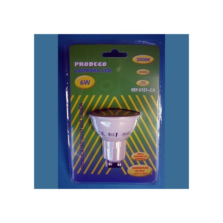 Dicroica Led GU10 Led 6W